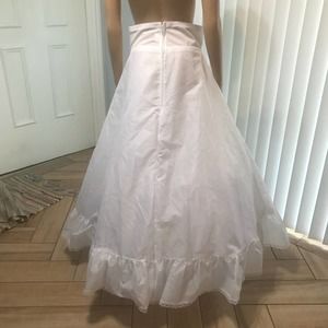 Davids Bridal White Extreme Ball Gown High Waist Slip
